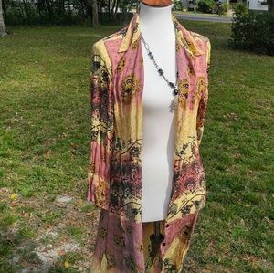 Anthropologie brand Violet & Claire sheer duster M